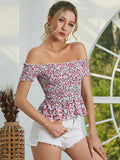 Off-Shoulder Peplum