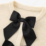 Women's Fashion Soft Dress Round-Neck Long Sleeves Knitted