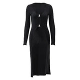 Toloer 2023 New Fall Women's Fashion Sexy Lazy Wind Deep V Crop Hot Girl Versatile Coat