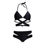Bikini Two-piece Swimsuit Sexy Women Bikini Set Swimwear Push Up Swimsuit Beachwear Swimwear Bathing Suit Women