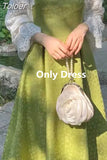 Spring Summer 2023 Korean Style Retro Lace Cardigan Slim Dress Two-piece Sets Women Elegant Fashion Female