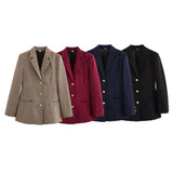 Long-Sleeved Blazer Top 2025 Spring And Autumn New