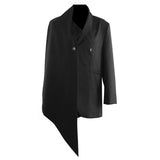 Early Spring Irregular Angolan Red Personality Cut Suit Jacket Blouse