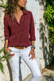 Autumn And Winter New Women's Shirt Collar Long-Sleeved Shirt Women's