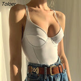 Color Tight Milking Bodysuit Casual Women Cotton Basic Sleeveless Fitness Corset Bodysuit T-shirt Elegant