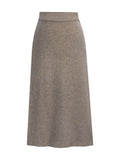 Long Skirts For Women Winter Vintage Elastic Split Skirts Womens 2022 Warm High Waist Pencil Skirts For Office