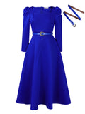 Women's Winter New Fashion Bubble Sleeve Grand Party Party