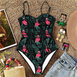 Piece Swimsuit 2021 Sexy Swimwear Women Swimsuit Push Up Bathing Suits Beachwear Lace Up Monokini