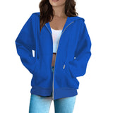 250G Sweet Spicy Large-Size New Slim Slim Zipper Jacket Women