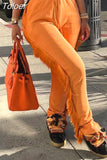 Tassel Sweatpants for Girls Fashion Streetwear Women Fringe Joggers Cozy Casual Elastic High Waist Pants