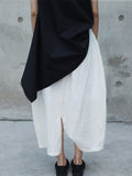 2023 New Spring Autumn High Waist Drawstring White Loose Big Size Loose Wide Leg Pants Women Trousers Fashion Tide