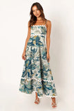 Toloer Summer New Solid Color Lace Stitching With Elegant Strapless Oversized Hem