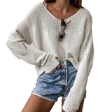 Autumn And Winter Explosion Hot Loose Big Shoulder Knitted Knitted Knitted Women's