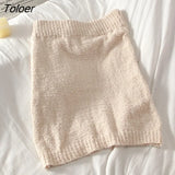 Women Sets Crop Top Solid Slim Casual Sweet Sexy Candy Color Kawaii Streetwear Cozy Korean Style Basic Chic Spring Mujer Ins