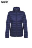 Philosophy winter Down jacket women 90% duck down coat Ultra Light warm Female Portable plus size down jacket
