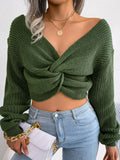 Front Long Sleeve Cropped