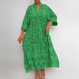 2025 New Women's Elegant Temperament Fashion Women's Clothing Print Loose