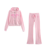 Homemade New Women's Classic Hooded Velvet Coat Prints Velvet