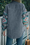 Longline Corduroy Shirt