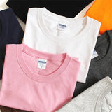 Brand Men's Fashion T Shirt Men Casual Retro Simple T-Shirts Male Solid Color 100% Cotton T Shirt