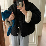 Reversible Lamb Wool Oversized Jacket-Outfit