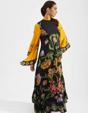 Women's New Summer Printing Seven-Sleeve Collar