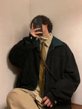 Corduroy Contrast Color