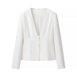 New Women's Clothing Mature Temperament Commuting Solid Suit