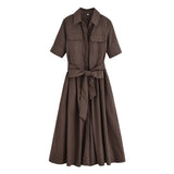 Homemade New Women's Classic Oceanic Dress