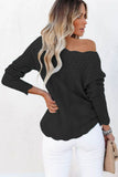 Boat Neck Openwork Tunic