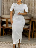 Women's 2025 Summer New Fashion Elegant Banquet Dress African