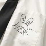 Women Summer Shirt JK Style Long Sleeve Solid White Tops With Tie Students Japanese Korean Female Shirts Harajuku
