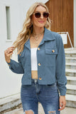 Button Down Jacket with Breast