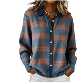 Sailing Elements Pattern Long-Sleeved Women's Collar