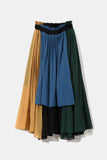 Block Pleated Paperbag