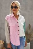 Block Button Front Shirt with