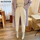 Women Harem Jeans Pants Fashion High Waist Loose White Denim Jeans Female Buttons Trousers Spring 2021