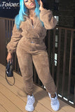 2023 Winter Outfits Thick Warm Fleece Sweatsuits for Women Two Piece Sweatpants and Hoodie Set Jogging Suits