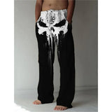 Fashion Loose-Fitting Broad Leg Trousers 3D Digital Printing D-Made Various Patterns Spring And