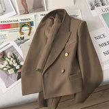 Toloer 2024 New Korean Version Of The Korean Fried Street Temperament Suit Woman-Outfit