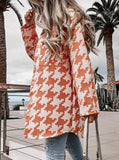 Print Long Blouse with