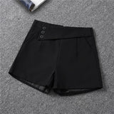 Toloer Women's Spring Wear 2024 New Skinny Casual Shorts Wear Versatile Women's Pants-Outfit