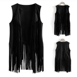 The Same Day, The New Tumaco Coat Lady Deer-Skinless Long Vest Open