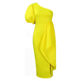 Women's Dress 2025 New Twill Open-Coated Loaf Dress Sexy