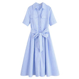 Homemade New Women's Classic Oceanic Dress