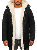 Single Fur Hooded Jacket Thick Warm Coat Wish Imitation Leather Wool Cotton