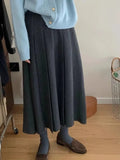 Autumn And Winter New Temperament Gentle And Comfortable With Niche Wool Knitted Thick Skirt