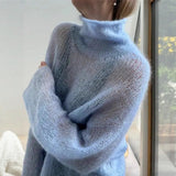 And Winter New Loose Plush Short Knitted Cardigan