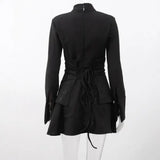 Women's New Long-Sleeved High-Collar Temperament