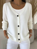 3D Printed Ladies Autumn And Winter Fashion Casual Sweater V Collar Long-Sleeved